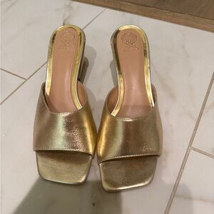 Gold Vince Camuto Women’s Sandals
